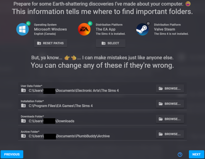 An image of a Windows user's folder settings image